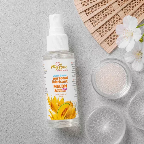 MyLove Intim gél és masszázsolaj 2 az 1-ben Melon 50 ml
