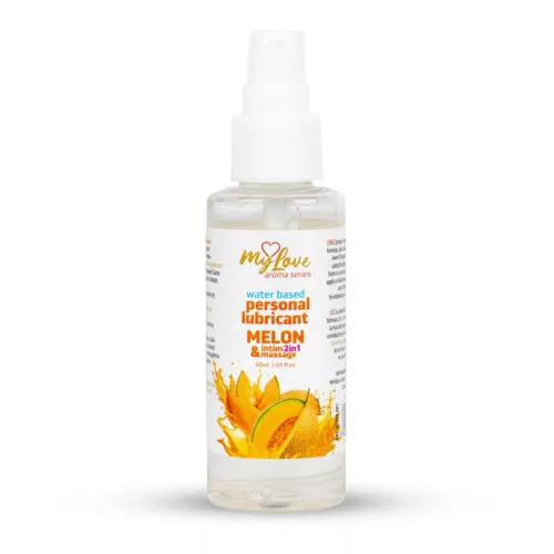 MyLove Intim gél és masszázsolaj 2 az 1-ben Melon 50 ml