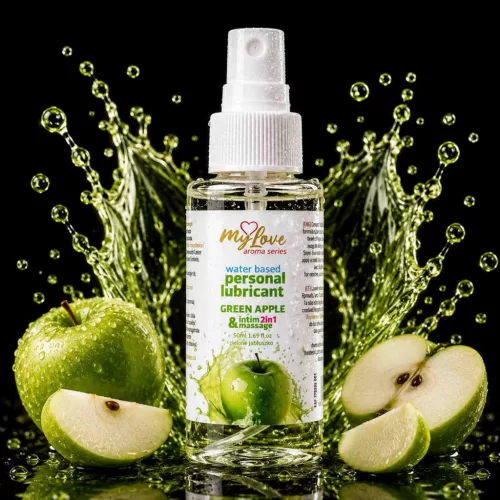 MyLove Intim gél Masszázs 2 az 1-ben Friss zöld alma 50ml