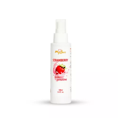 MyLove Taste-slide masszázsolaj 100 ml eper érzékeny