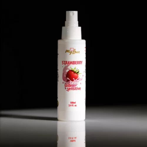 MyLove Taste-slide masszázsolaj 100 ml eper érzékeny