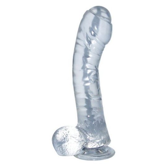 Átlátszó Jelly Dildo – 13 cm intim kényeztetéshez