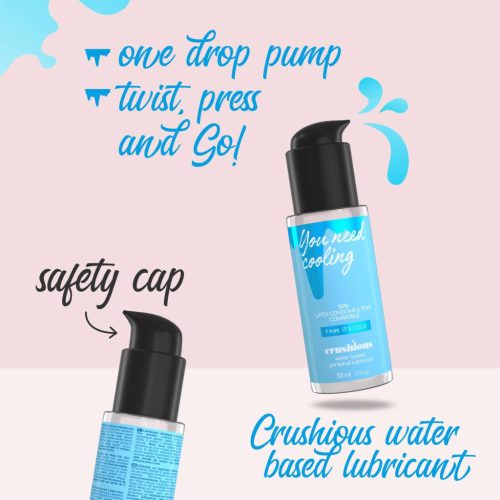 Crushious hűsítő hatású síkosító 50 ml