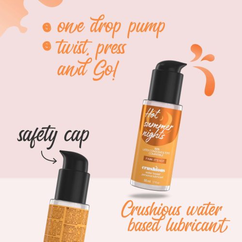 Crushious melegítő hatású síkosító 50 ml