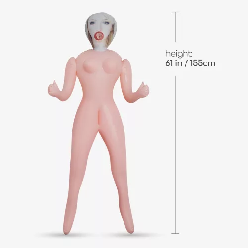 CRUSHIOUS CRISTINA – felfújható, érzéki baba, szőke