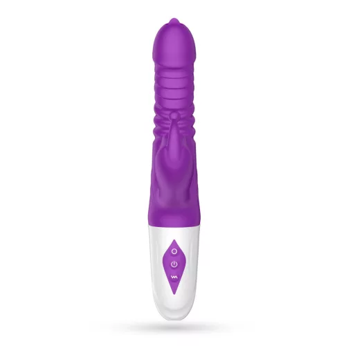 Crushious Vibrátor Többfunkciós g-pont, csikló, anál stimuláció 23 cm fekete