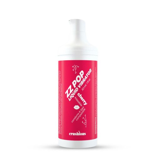 Crushious ZZ Pop folyékony vibrátor 30 ml cseresznye aroma