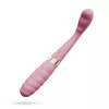 Crushious Vibrátor Kettős stimuláció 20 cm rózsaszín-arany