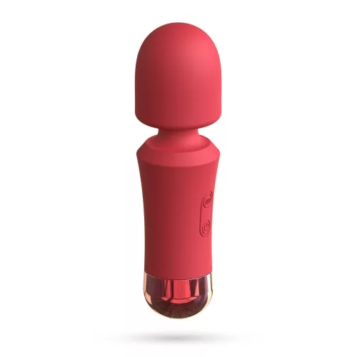 Crushious Wand masszírozó 10 rezgésfokozat USB-töltés 12,5 cm terrakotta
