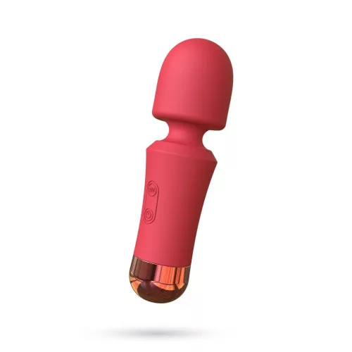 Crushious Wand masszírozó 10 rezgésfokozat USB-töltés 12,5 cm terrakotta