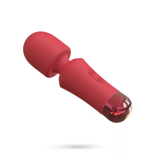 Crushious Wand masszírozó 10 rezgésfokozat USB-töltés 12,5 cm terrakotta