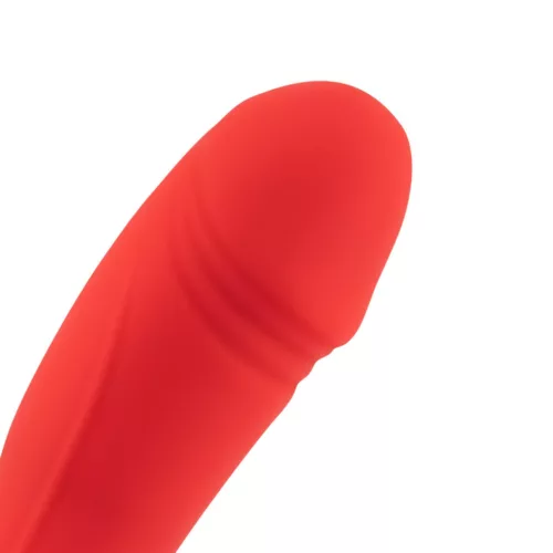 Crushious Vibrátor Rezgő 8 mód 5 fokozat USB töltés 20 cm fekete
