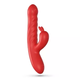 Crushious Vibrátor Rezgő, Lökő, 21,5 cm Piros