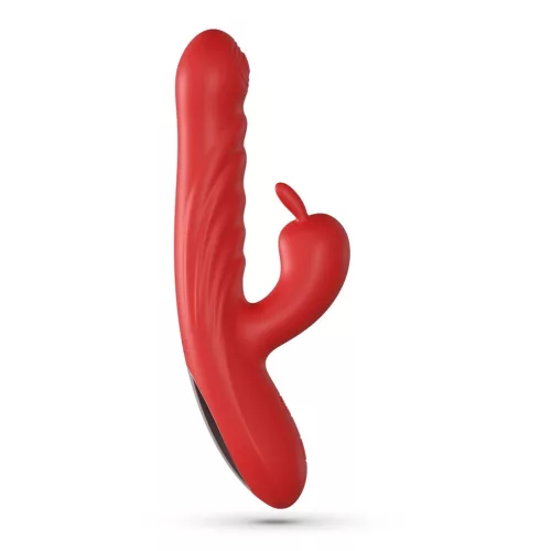 Crushious Vibrátor Rezgő, Lökő, 21,5 cm Piros