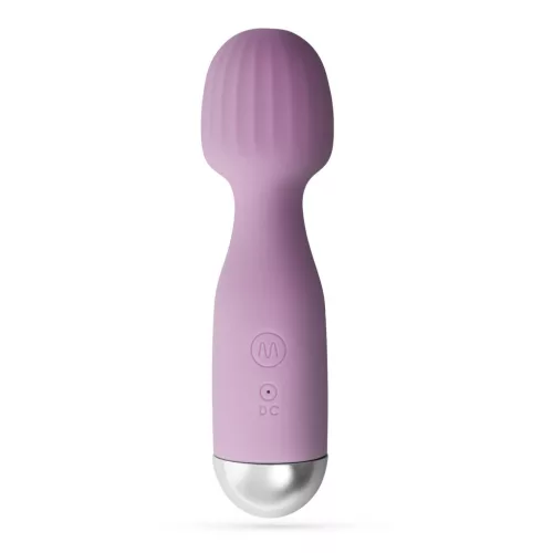 Crushious Wand vibrátor 10 módú vízálló USB-töltős 15 cm lila