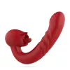 Crushious Vibrátor Lökő, Rezgő, 16 cm rózsaszín
