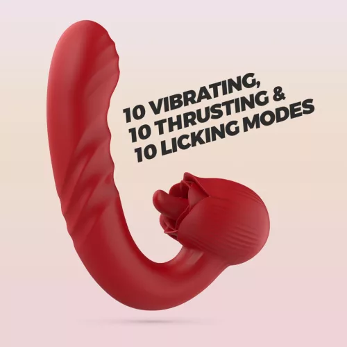 Crushious Vibrátor Lökő, Rezgő, 16 cm rózsaszín