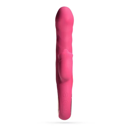 Crushious Vibrátor 10 rezgésmód, 10 pulzáció 22,5 cm fekete