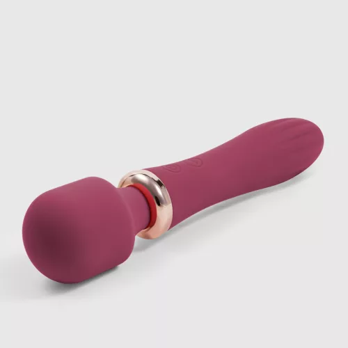 Crushious Vibrátor 10 mód, melegíthető 21 cm piros