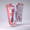 Crushious Vibrátor 10 mód, melegíthető 21 cm piros
