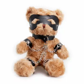 Crushious Crushito Bondage plüssmackó fekete 31 cm