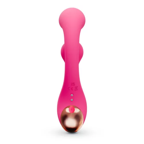 Crushious Vibrátor G-pont stimuláló, forgó mozgás 17,7 cm fekete