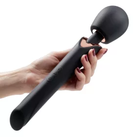   Crushious Wand masszírozó 10 rezgésfokozat, Climax mód 30 cm fekete