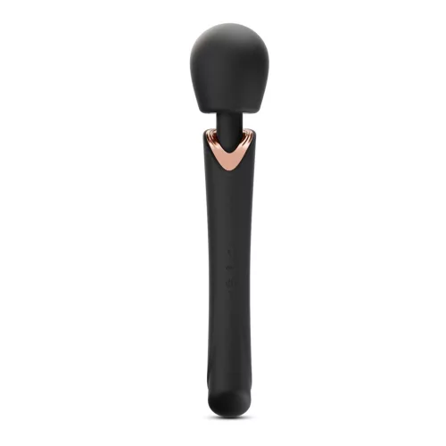 Crushious Wand masszírozó 10 rezgésfokozat, Climax mód 30 cm fekete