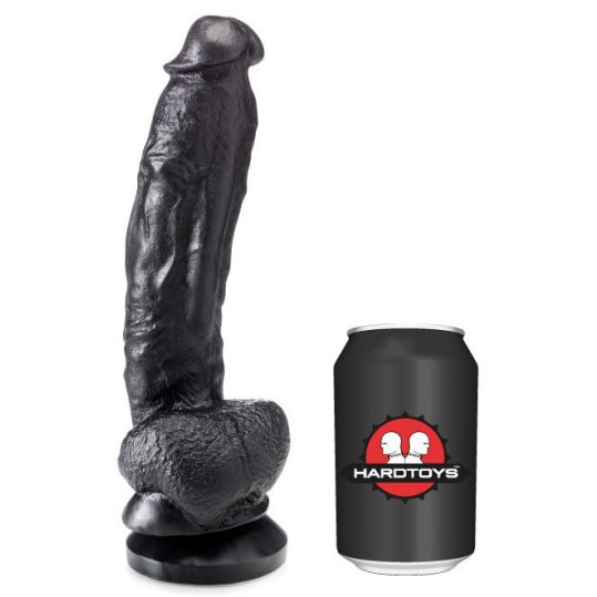 Thierry – prémium fekete dildó 19 x 4,5 cm