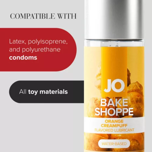 System JO Síkosító Ízletes, Vízbázisú 60 ml Narancs-vanília