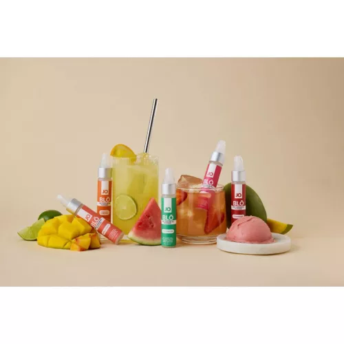 System JO Szájizgató gél narancs-lime mentolos citrusos aroma