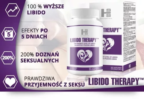 Supl.diety Libido Therapy – Intim vágyfokozó tabletta 30 db