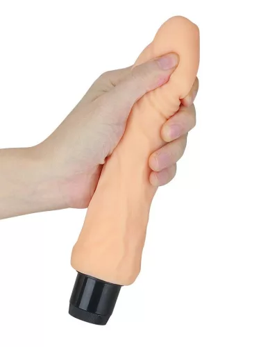 Real Feel Vibráló Dildó – érzéki élmény 17 cm hosszú