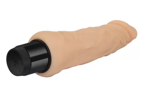 Real Feel Vibráló Dildó – érzéki élmény 17 cm hosszú