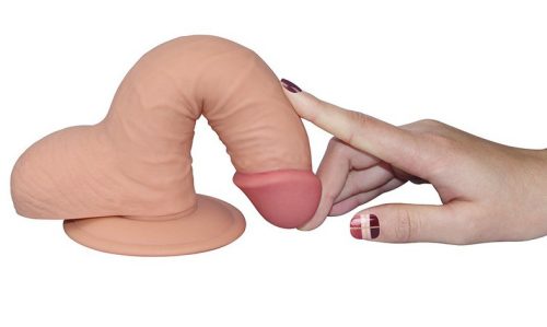 SOFT DUDE – prémium puha dildó 13 x 4,4 cm