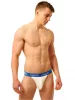 Fukker Jockstrap – stílusos fehér-kék férfi alsónemű