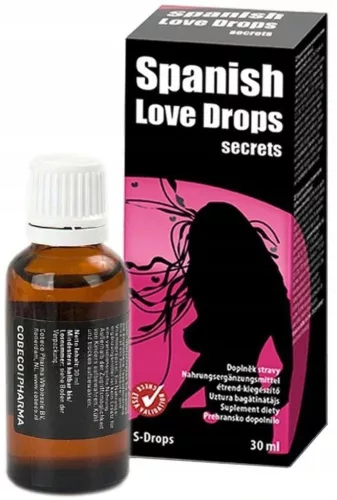 Spanish Love Drops Szexuális vágyfokozó cseppek íz- és illatmentes 15 ml