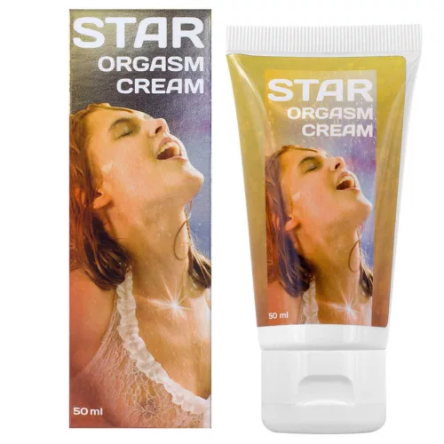Cobeco Star Orgasm melegítő és bizsergető orgazmusfokozó krém - 50ml