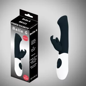   Bella G Vibrátor pontszerű G-pont stimuláló vízálló fekete 20 cm