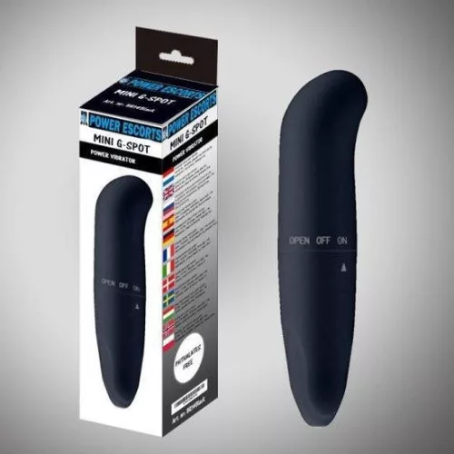 Mini G-spot vibrátor erős rezgés fekete