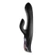 Power Escorts Vibrátor USB-töltés, állítható sebesség 23 cm fekete
