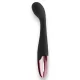 Power Escorts Vibrátor G-pont stimuláló, 10 mód, csendes, USB-töltés 18 cm fekete szilikon