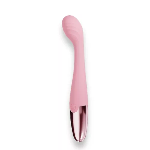 Power Escorts Vibrátor 10 mód USB-töltés szilikon 18 cm rózsaszín G-pont stimuláló vízálló csendes