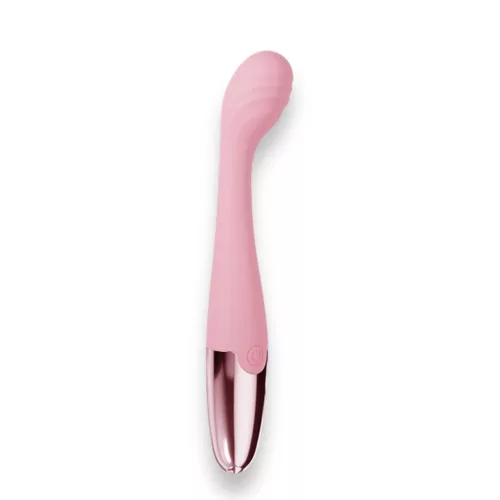 Power Escorts Vibrátor 10 mód USB-töltés szilikon 18 cm rózsaszín G-pont stimuláló vízálló csendes