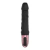 Power Escorts Vibrátor 10 mód vízálló USB töltés 21 cm fekete