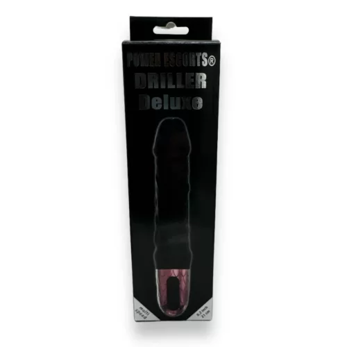 Power Escorts Vibrátor 10 mód vízálló USB töltés 21 cm fekete