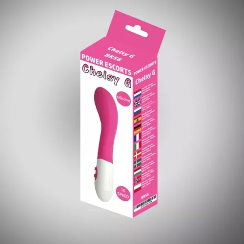 Chelsey Vibrátor 10 fokozatú, G-pont 20 cm rózsaszín
