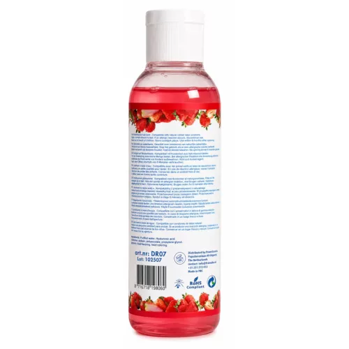 Power Escorts síkosító hialuronsavval vízbázisú hosszú csúszás 200 ml piros