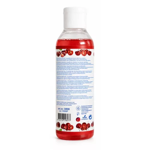 Power Escorts síkosító vízalapú cseresznyés 200 ml nem ragadós latex kompatibilis