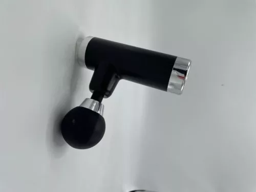 Masszázspisztoly erős rezgés fekete mini